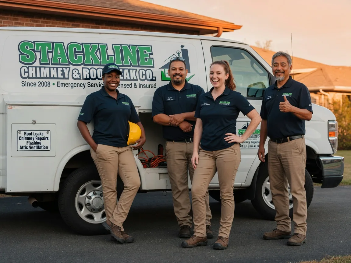 Chimney flashing repair company in Weld, ME